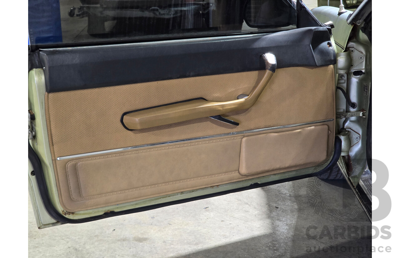 5/1977 BMW 633 CSi E24 2d Coupe Light Green Metallic 3.2L