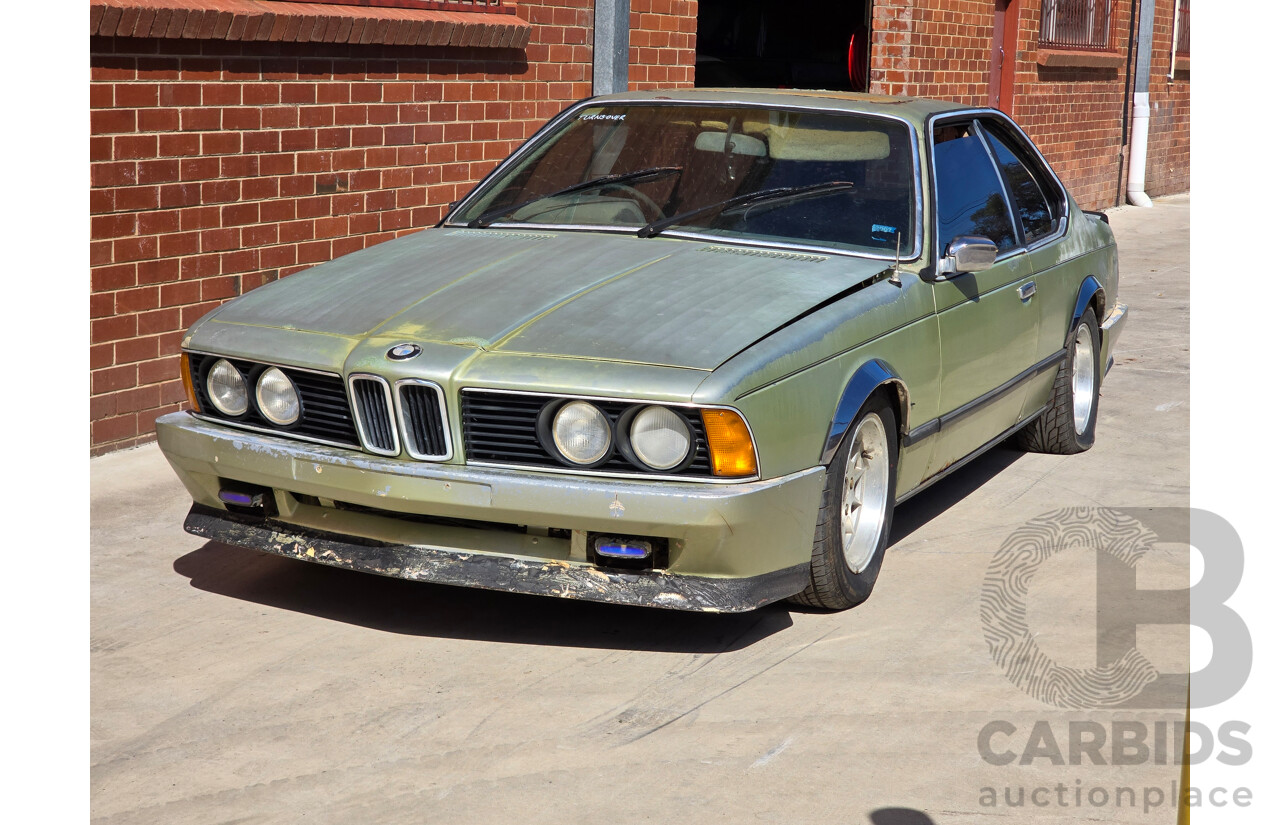 5/1977 BMW 633 CSi E24 2d Coupe Light Green Metallic 3.2L