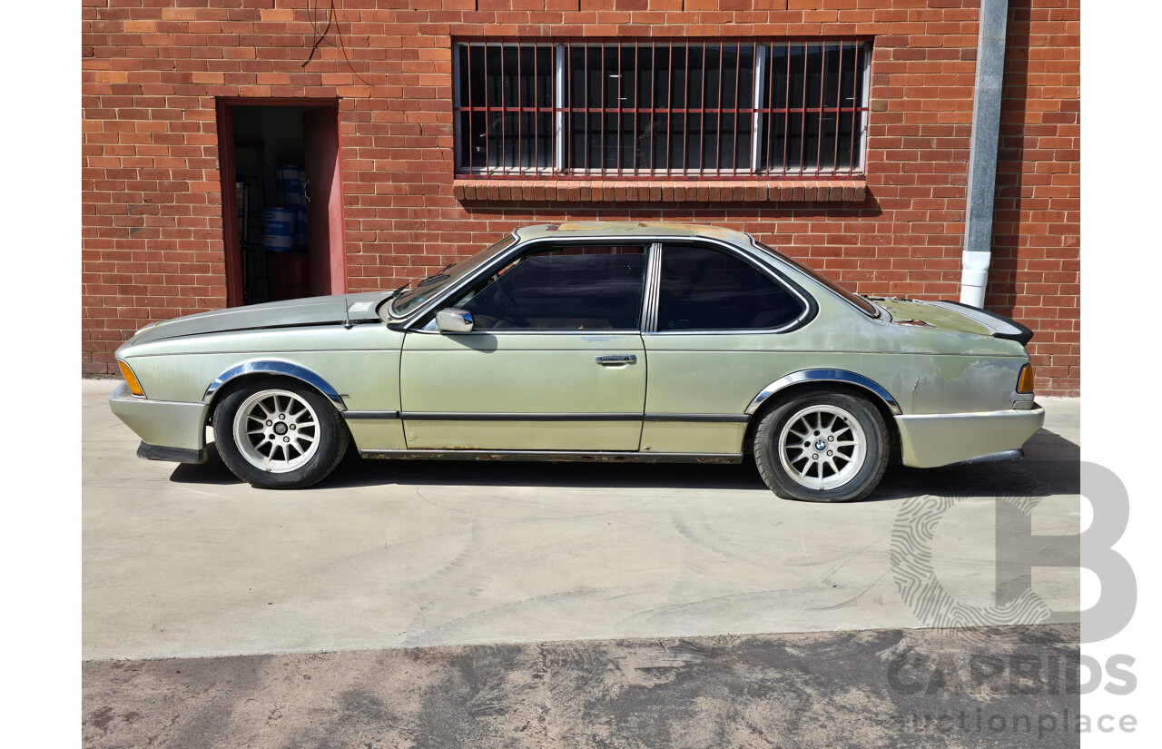 5/1977 BMW 633 CSi E24 2d Coupe Light Green Metallic 3.2L