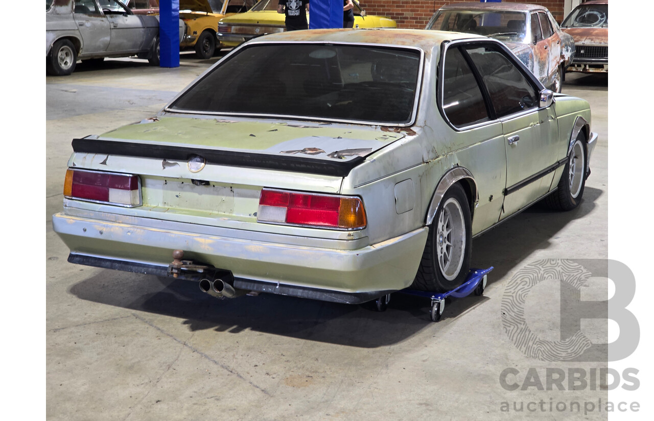 5/1977 BMW 633 CSi E24 2d Coupe Light Green Metallic 3.2L