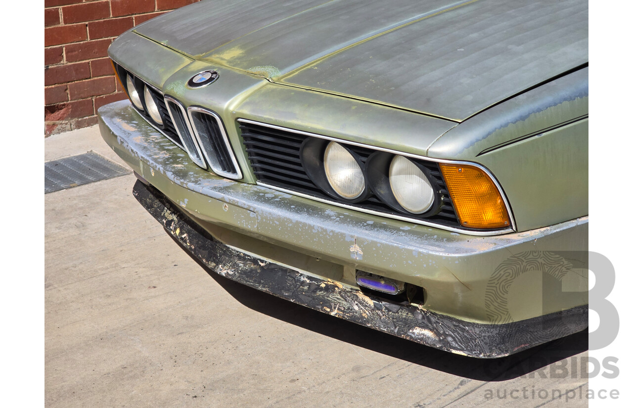 5/1977 BMW 633 CSi E24 2d Coupe Light Green Metallic 3.2L
