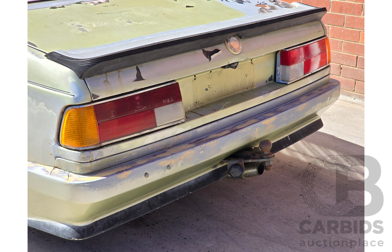 5/1977 BMW 633 CSi E24 2d Coupe Light Green Metallic 3.2L