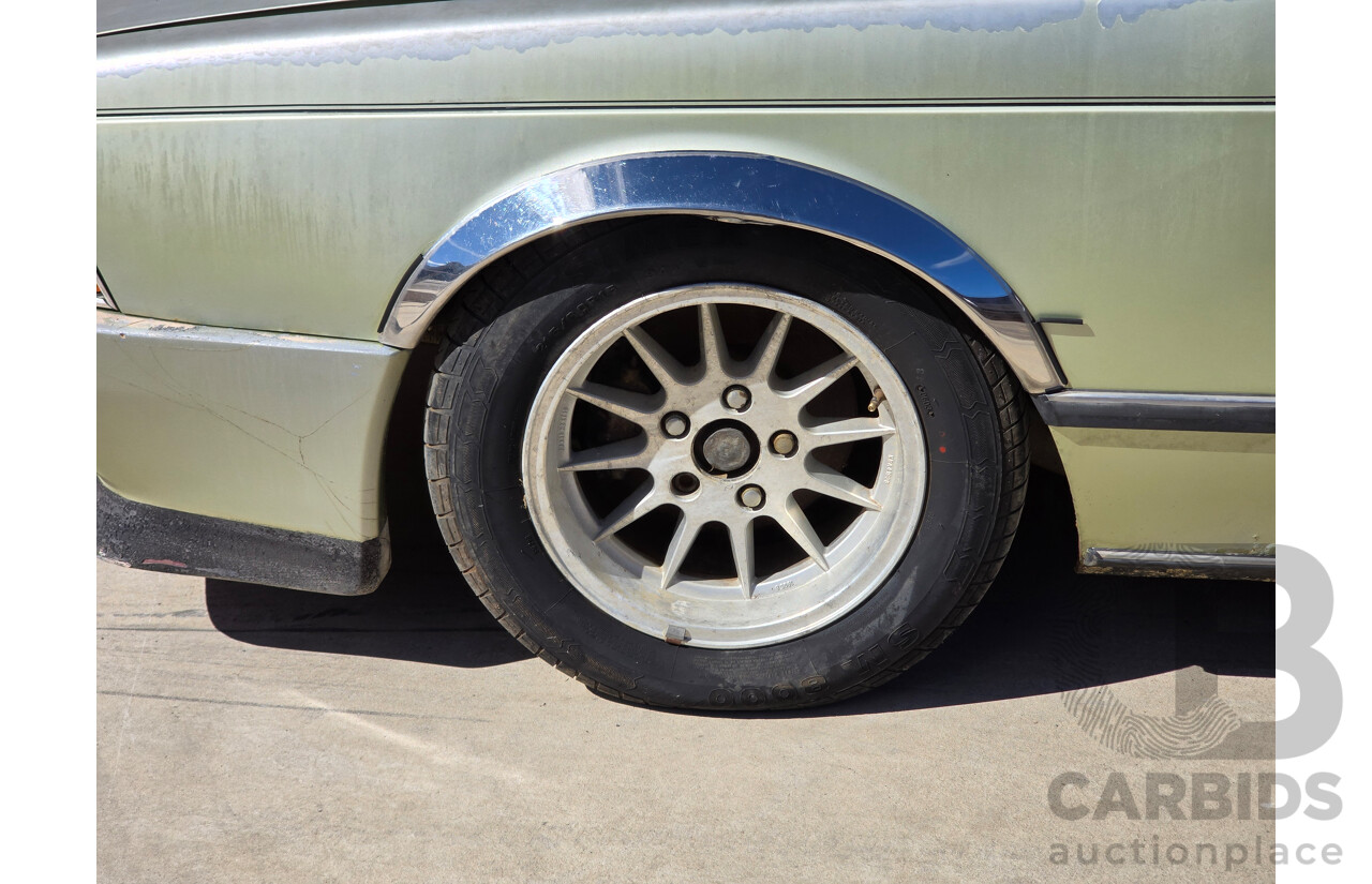 5/1977 BMW 633 CSi E24 2d Coupe Light Green Metallic 3.2L