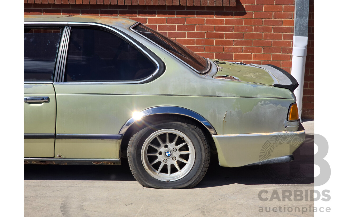 5/1977 BMW 633 CSi E24 2d Coupe Light Green Metallic 3.2L