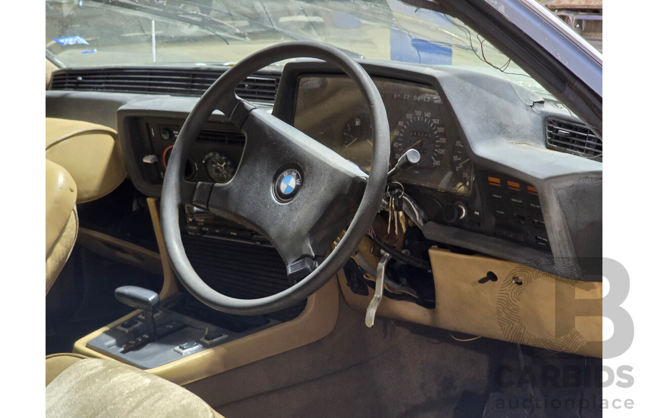 5/1977 BMW 633 CSi E24 2d Coupe Light Green Metallic 3.2L