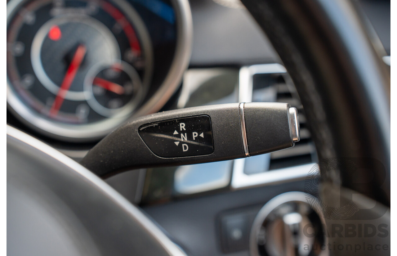 07/2017 Mercedes Benz GLS 63 AMG 4Matic (AWD) X166 MY17 4d Wagon Cavansite Blue Metallic Twin Turbo V8 5.5L - 7 Seater