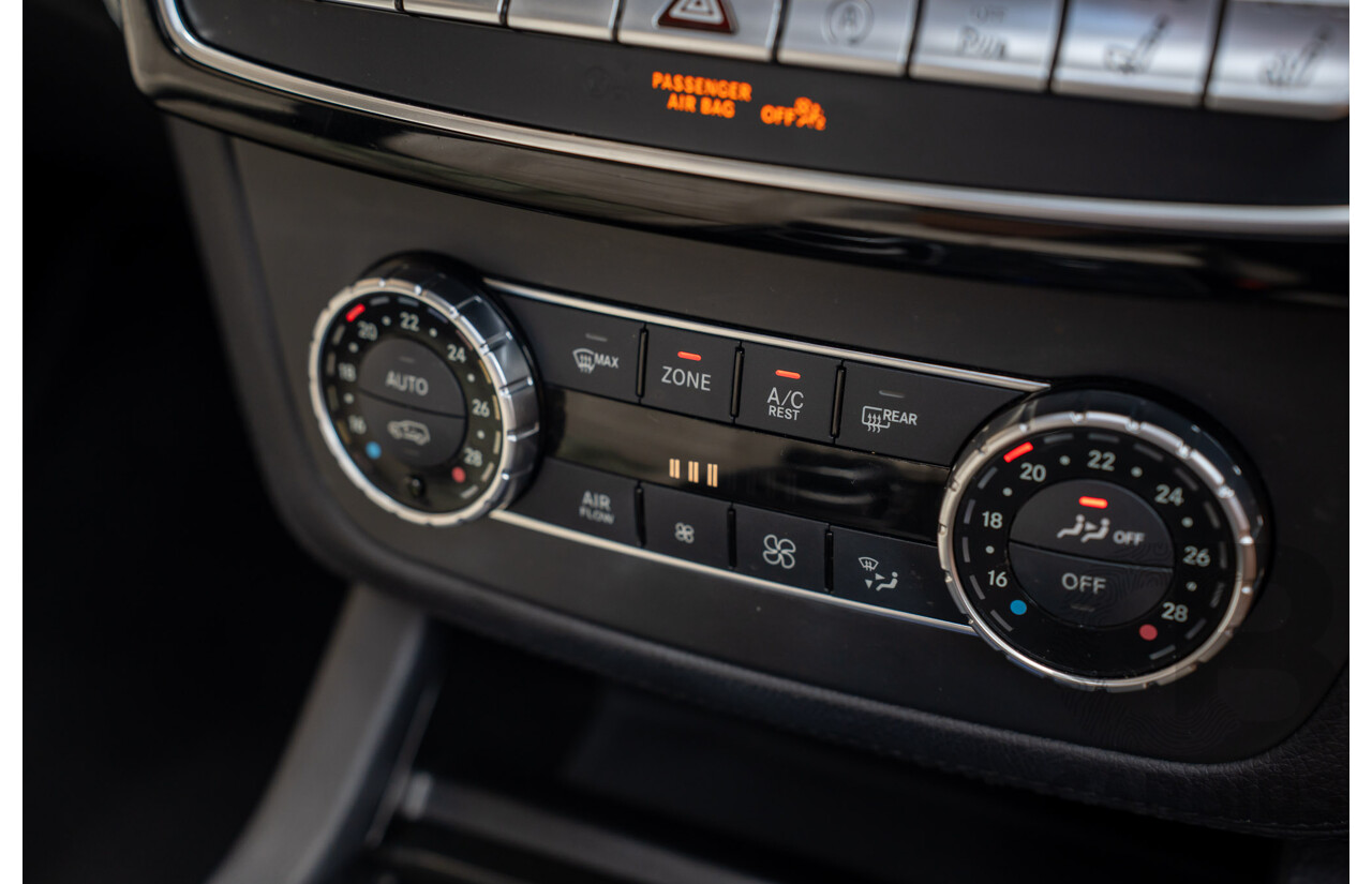 07/2017 Mercedes Benz GLS 63 AMG 4Matic (AWD) X166 MY17 4d Wagon Cavansite Blue Metallic Twin Turbo V8 5.5L - 7 Seater