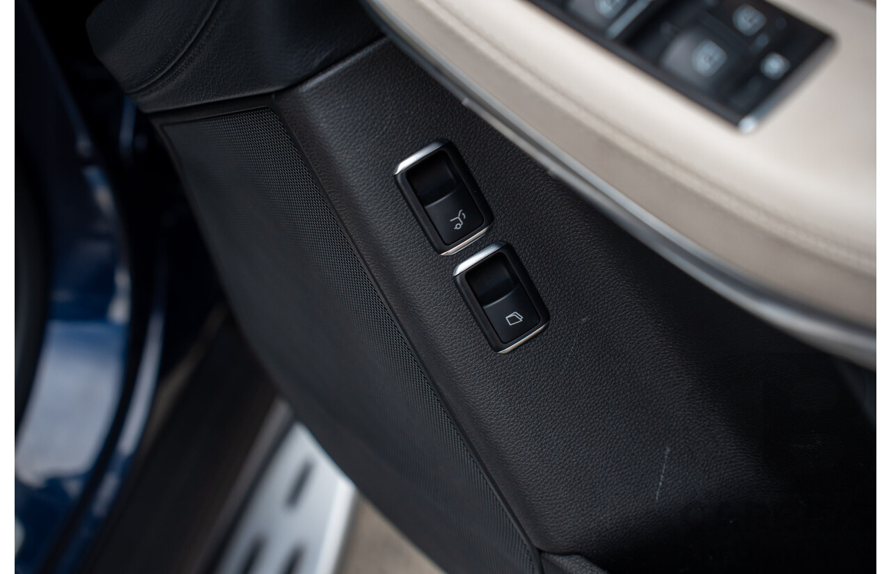 07/2017 Mercedes Benz GLS 63 AMG 4Matic (AWD) X166 MY17 4d Wagon Cavansite Blue Metallic Twin Turbo V8 5.5L - 7 Seater