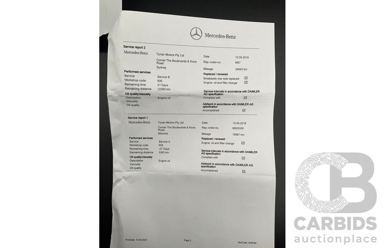 07/2017 Mercedes Benz GLS 63 AMG 4Matic (AWD) X166 MY17 4d Wagon Cavansite Blue Metallic Twin Turbo V8 5.5L - 7 Seater