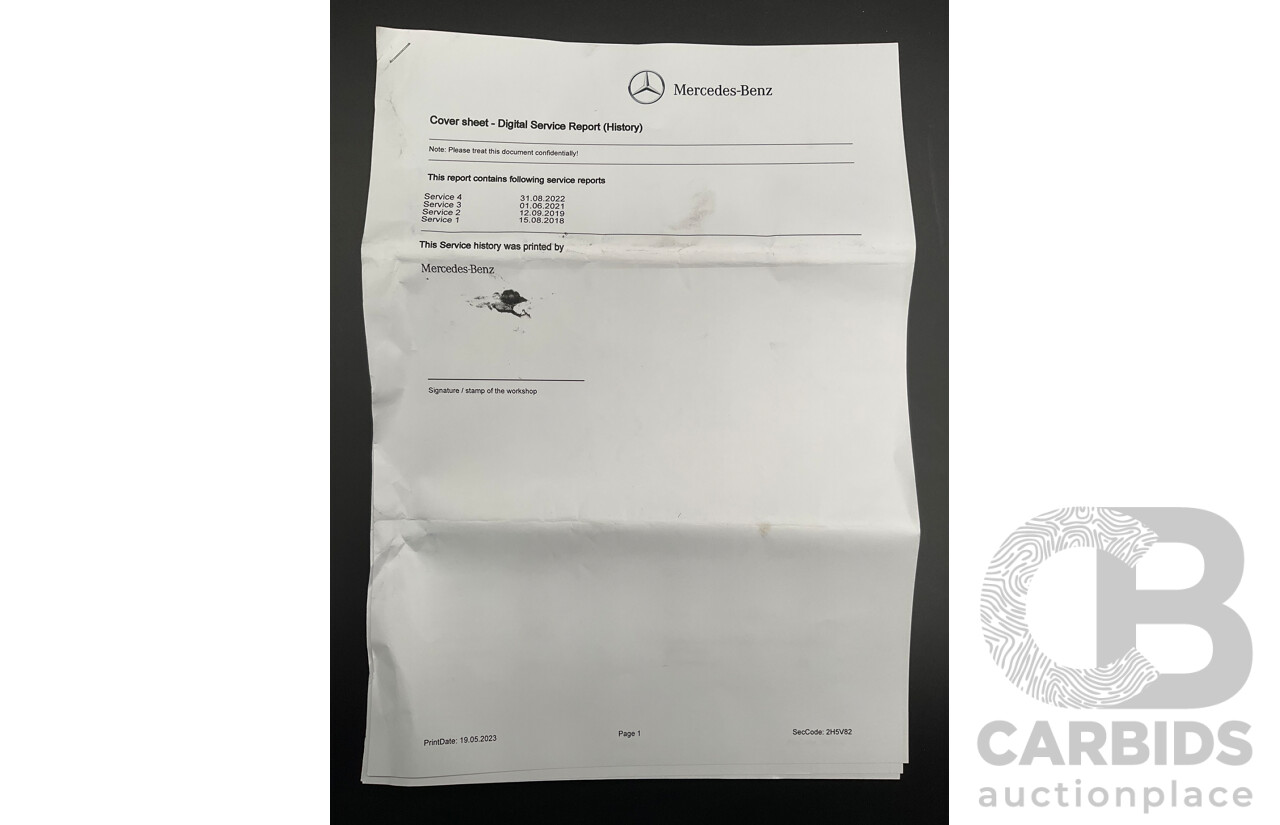 07/2017 Mercedes Benz GLS 63 AMG 4Matic (AWD) X166 MY17 4d Wagon Cavansite Blue Metallic Twin Turbo V8 5.5L - 7 Seater