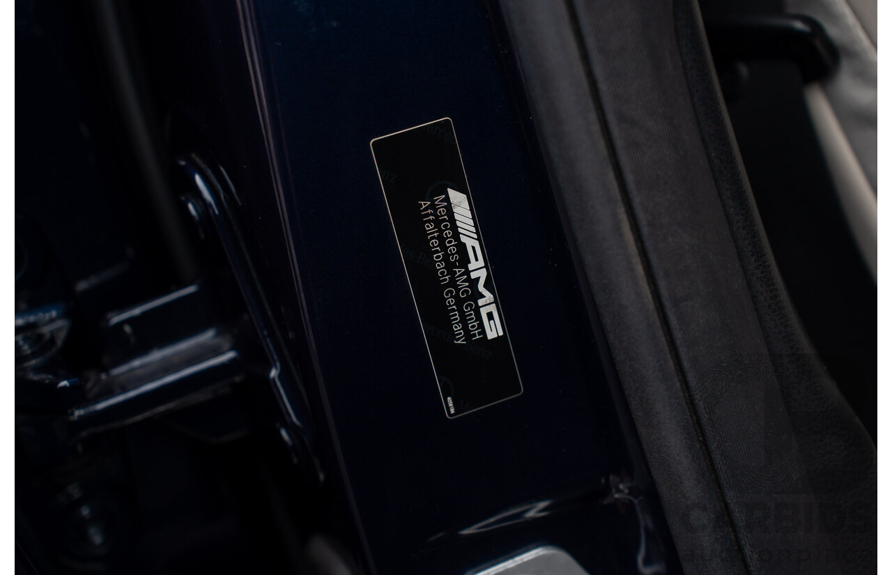 07/2017 Mercedes Benz GLS 63 AMG 4Matic (AWD) X166 MY17 4d Wagon Cavansite Blue Metallic Twin Turbo V8 5.5L - 7 Seater