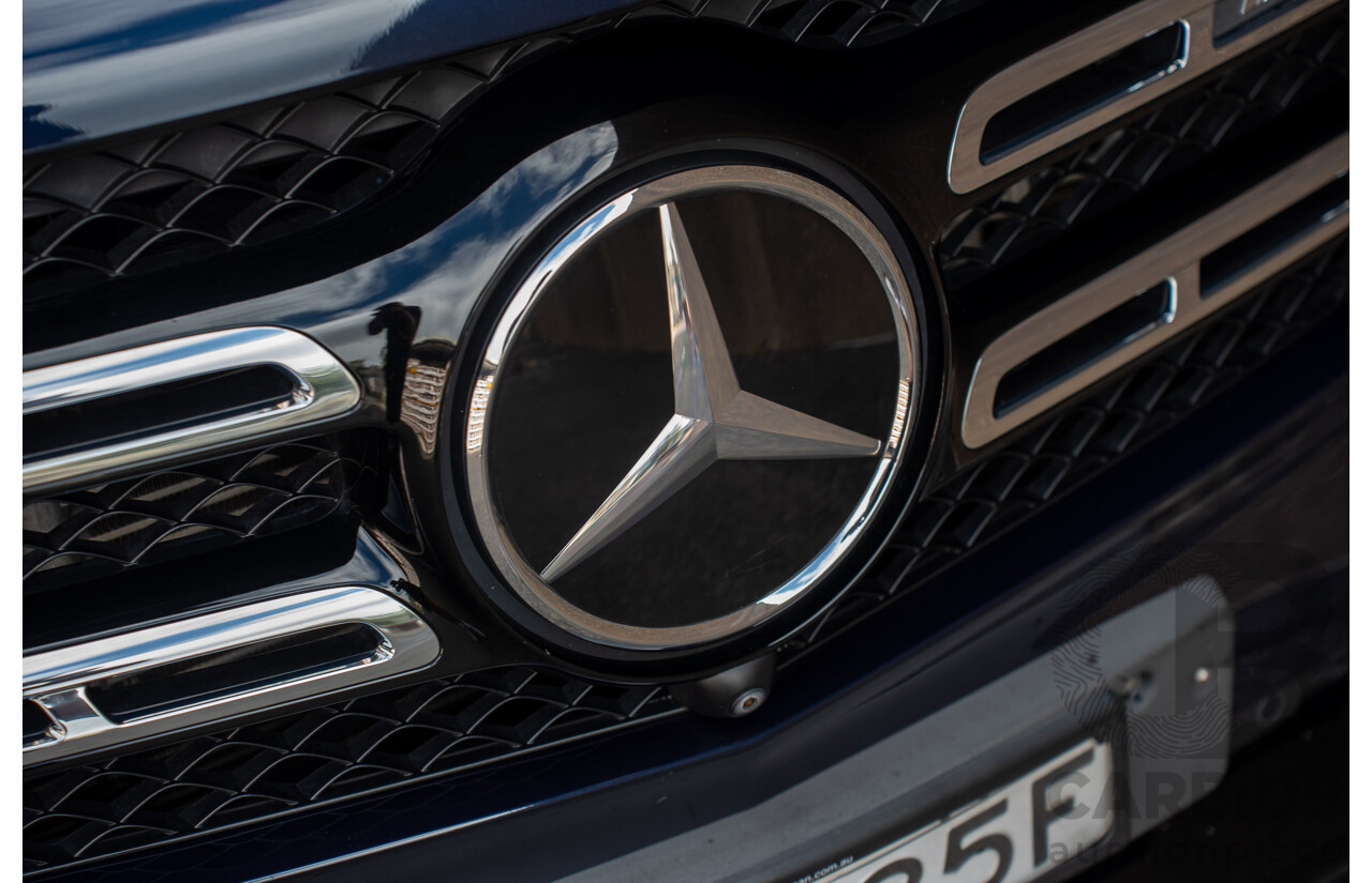 07/2017 Mercedes Benz GLS 63 AMG 4Matic (AWD) X166 MY17 4d Wagon Cavansite Blue Metallic Twin Turbo V8 5.5L - 7 Seater