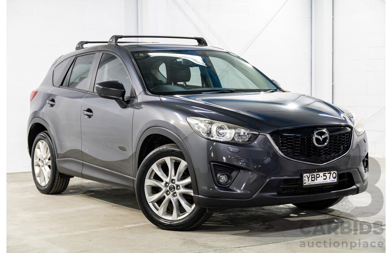 1/2014 Mazda Cx-5 Grand Tourer (AWD) MY13 Upgrade 4d Wagon Meteor Grey Metallic Turbo Diesel 2.2L