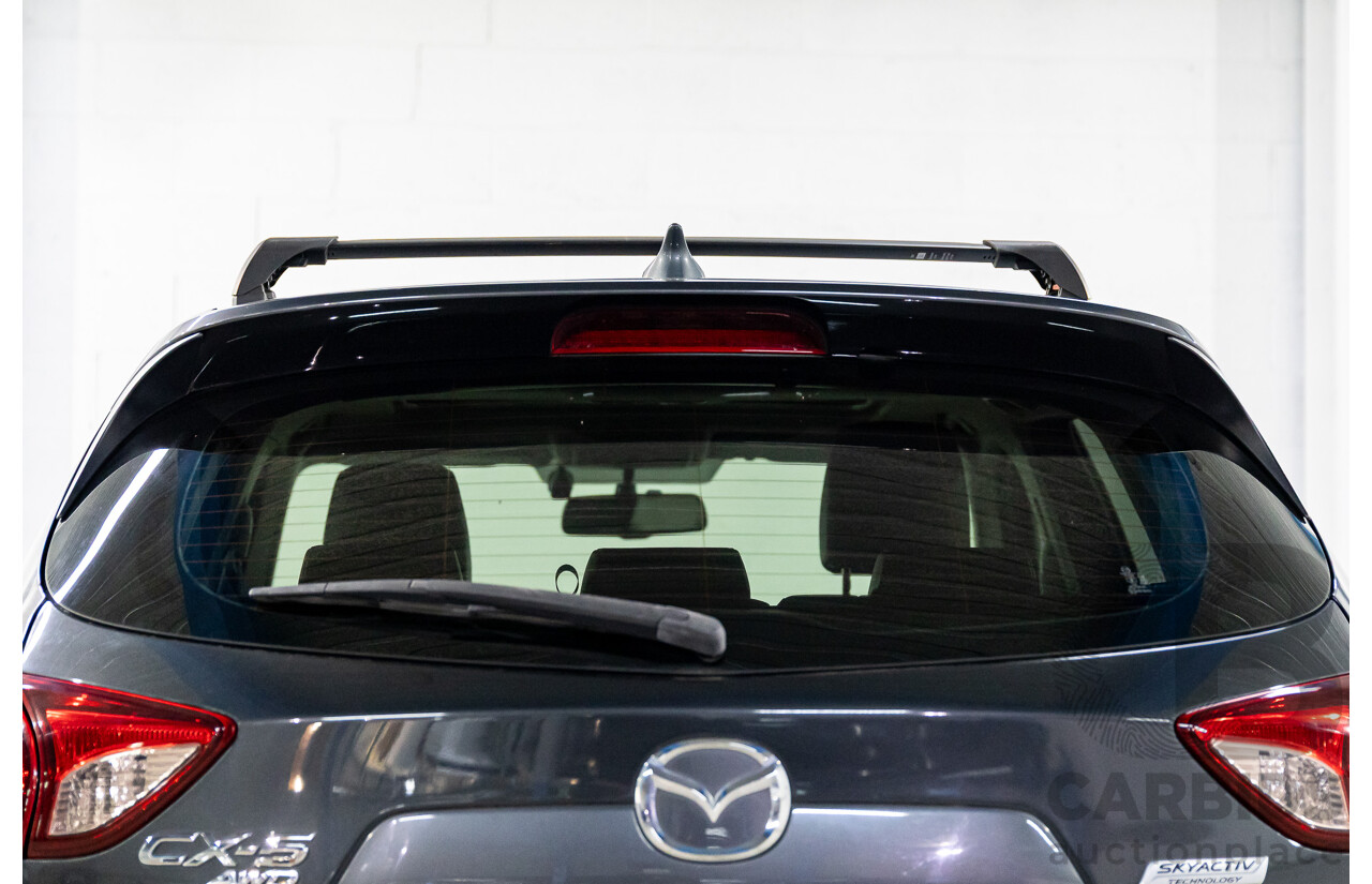 1/2014 Mazda Cx-5 Grand Tourer (AWD) MY13 Upgrade 4d Wagon Meteor Grey Metallic Turbo Diesel 2.2L