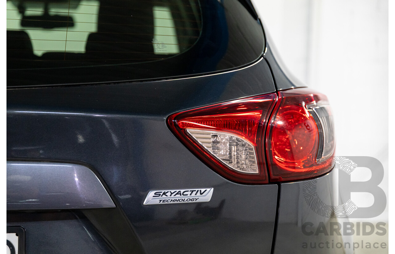 1/2014 Mazda Cx-5 Grand Tourer (AWD) MY13 Upgrade 4d Wagon Meteor Grey Metallic Turbo Diesel 2.2L