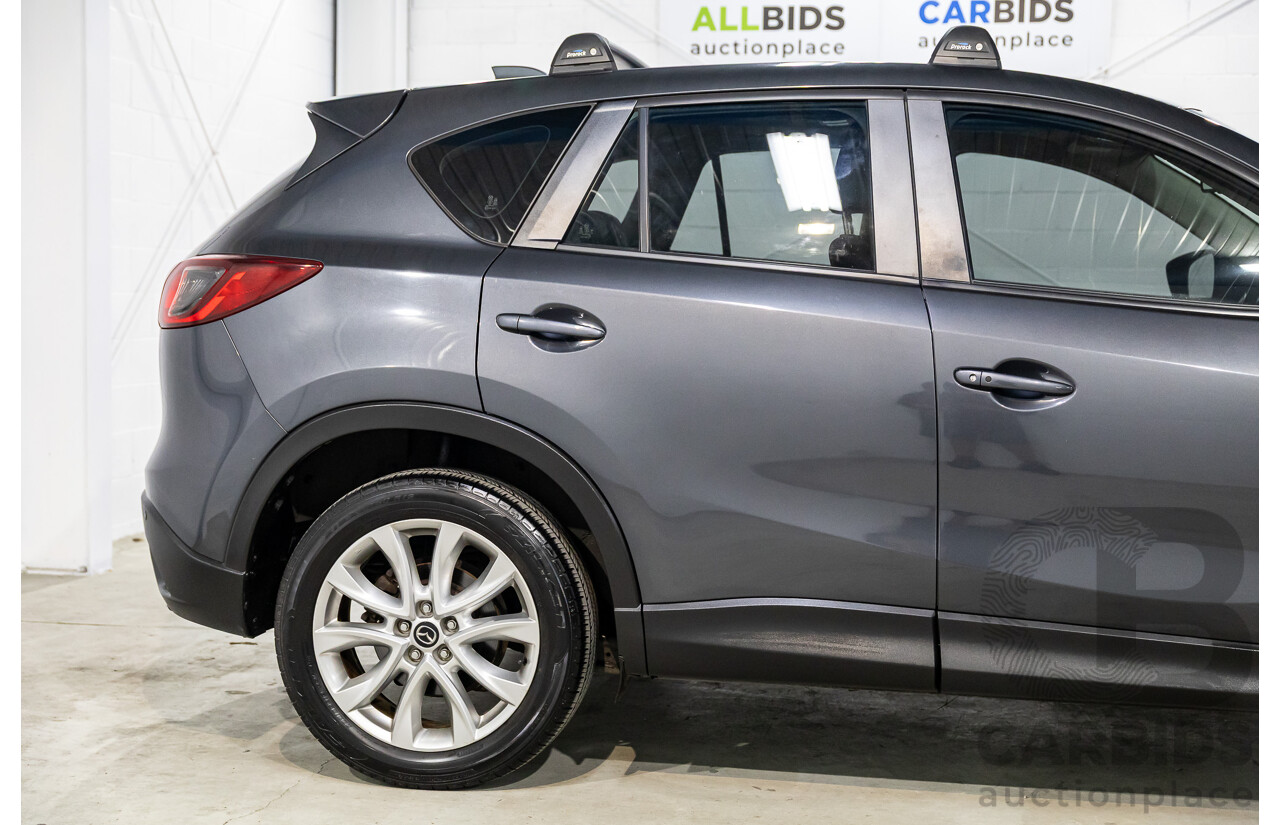 1/2014 Mazda Cx-5 Grand Tourer (AWD) MY13 Upgrade 4d Wagon Meteor Grey Metallic Turbo Diesel 2.2L