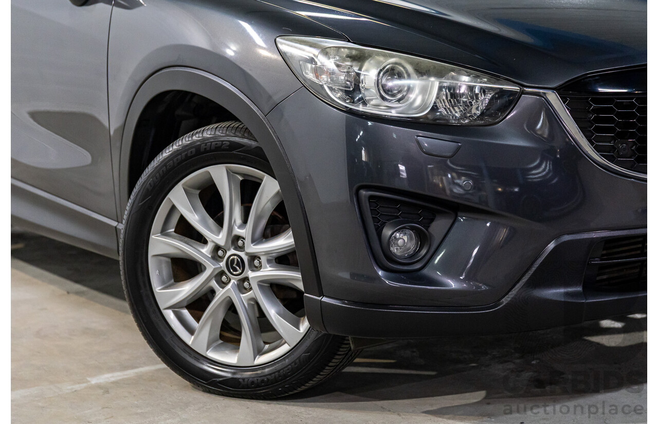 1/2014 Mazda Cx-5 Grand Tourer (AWD) MY13 Upgrade 4d Wagon Meteor Grey Metallic Turbo Diesel 2.2L