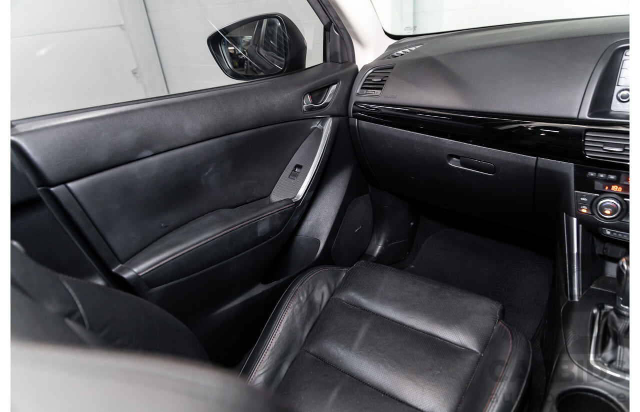 1/2014 Mazda Cx-5 Grand Tourer (AWD) MY13 Upgrade 4d Wagon Meteor Grey Metallic Turbo Diesel 2.2L