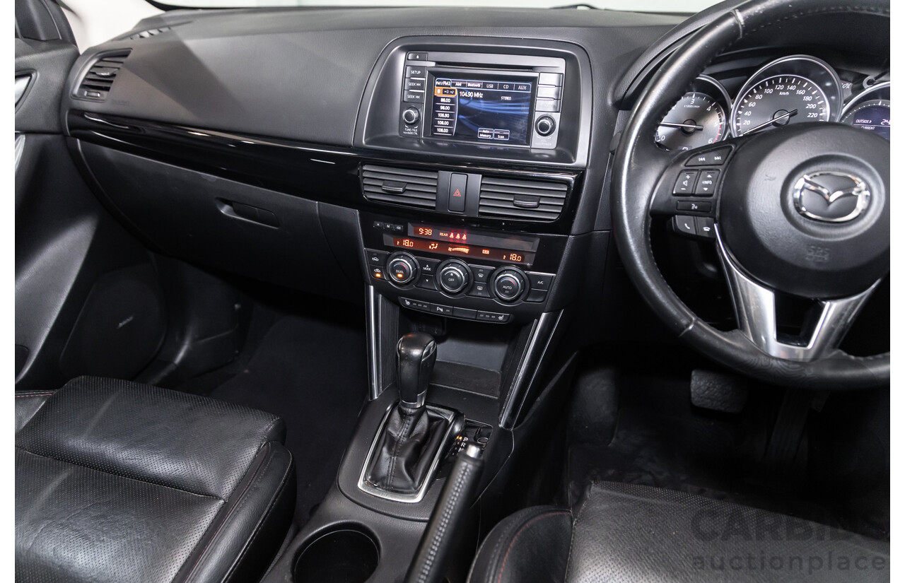 1/2014 Mazda Cx-5 Grand Tourer (AWD) MY13 Upgrade 4d Wagon Meteor Grey Metallic Turbo Diesel 2.2L