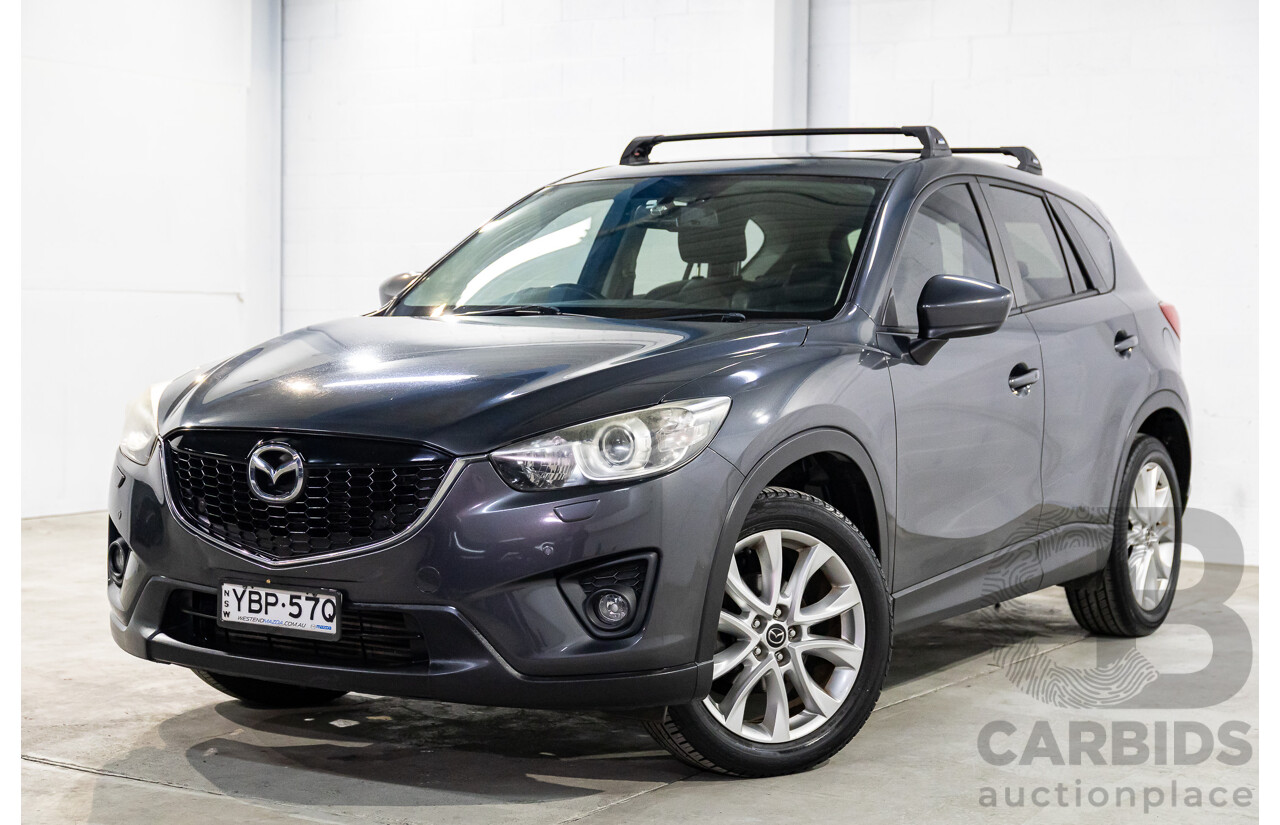 1/2014 Mazda Cx-5 Grand Tourer (AWD) MY13 Upgrade 4d Wagon Meteor Grey Metallic Turbo Diesel 2.2L