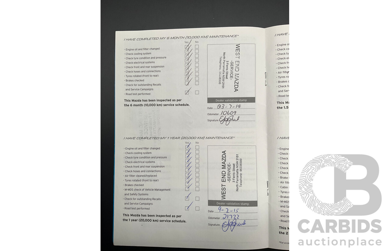 1/2014 Mazda Cx-5 Grand Tourer (AWD) MY13 Upgrade 4d Wagon Meteor Grey Metallic Turbo Diesel 2.2L