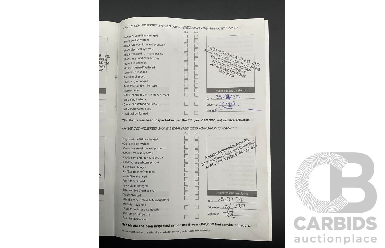 1/2014 Mazda Cx-5 Grand Tourer (AWD) MY13 Upgrade 4d Wagon Meteor Grey Metallic Turbo Diesel 2.2L