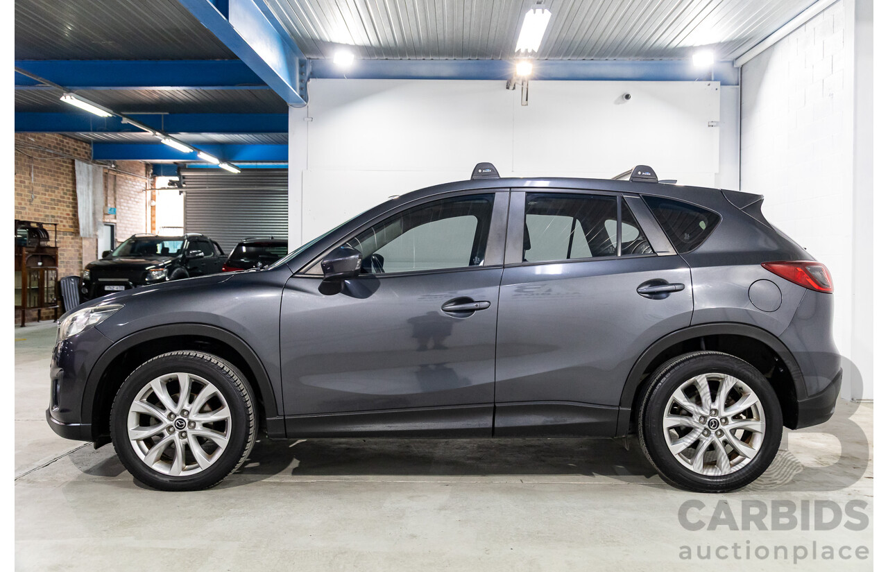 1/2014 Mazda Cx-5 Grand Tourer (AWD) MY13 Upgrade 4d Wagon Meteor Grey Metallic Turbo Diesel 2.2L