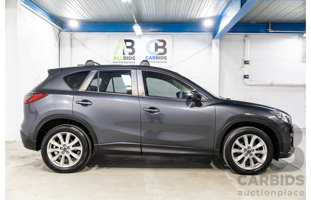 1/2014 Mazda Cx-5 Grand Tourer (AWD) MY13 Upgrade 4d Wagon Meteor Grey Metallic Turbo Diesel 2.2L