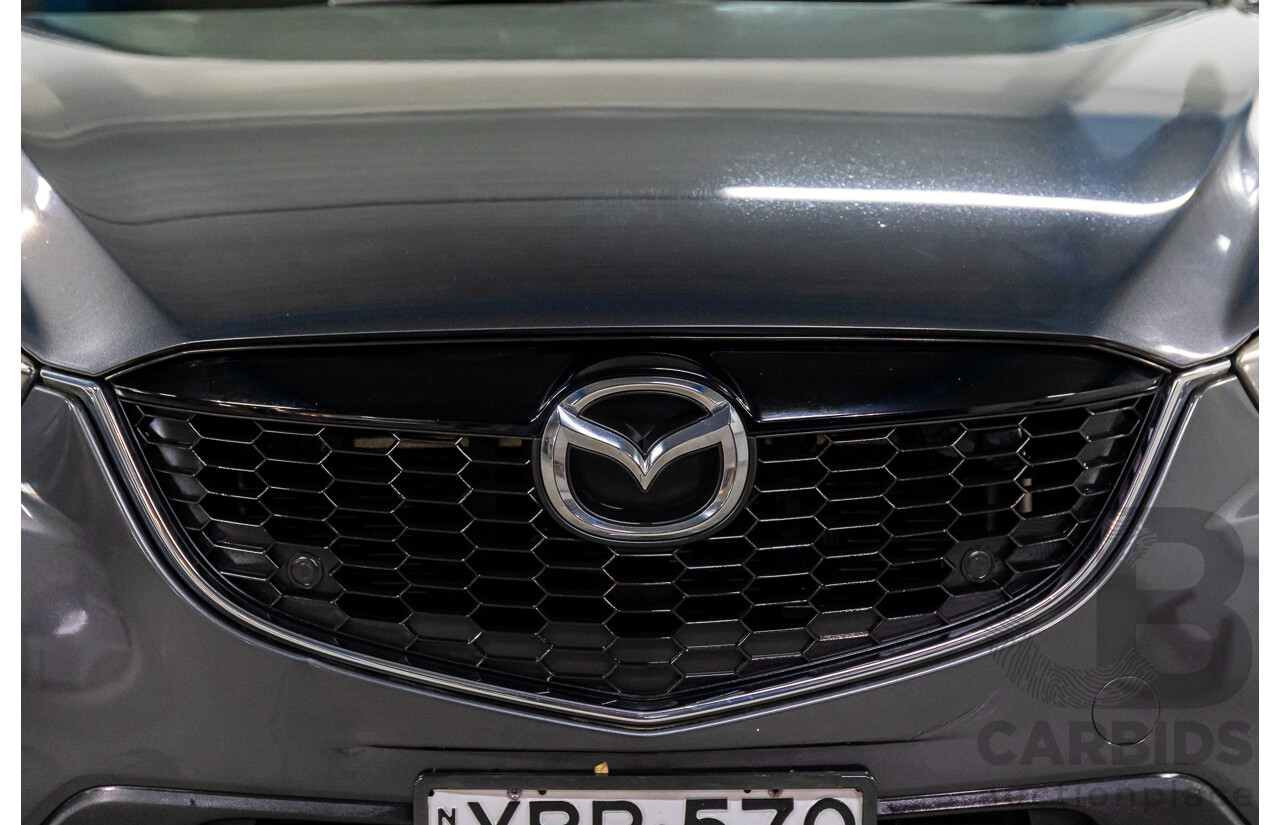 1/2014 Mazda Cx-5 Grand Tourer (AWD) MY13 Upgrade 4d Wagon Meteor Grey Metallic Turbo Diesel 2.2L