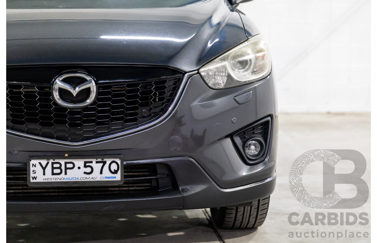 1/2014 Mazda Cx-5 Grand Tourer (AWD) MY13 Upgrade 4d Wagon Meteor Grey Metallic Turbo Diesel 2.2L