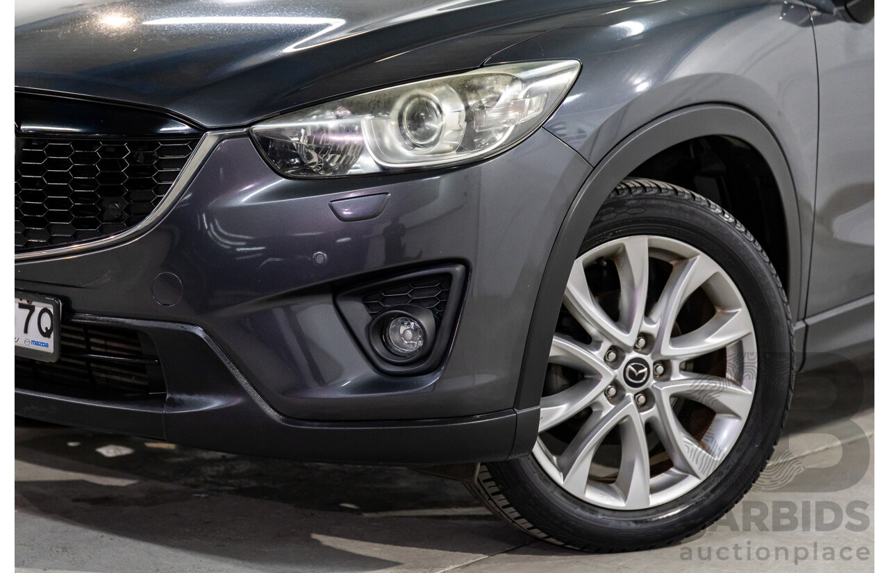 1/2014 Mazda Cx-5 Grand Tourer (AWD) MY13 Upgrade 4d Wagon Meteor Grey Metallic Turbo Diesel 2.2L