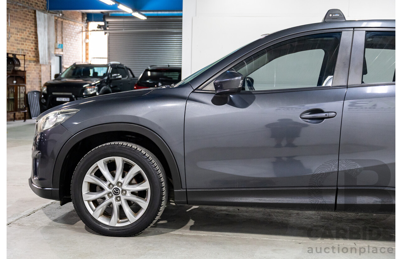 1/2014 Mazda Cx-5 Grand Tourer (AWD) MY13 Upgrade 4d Wagon Meteor Grey Metallic Turbo Diesel 2.2L