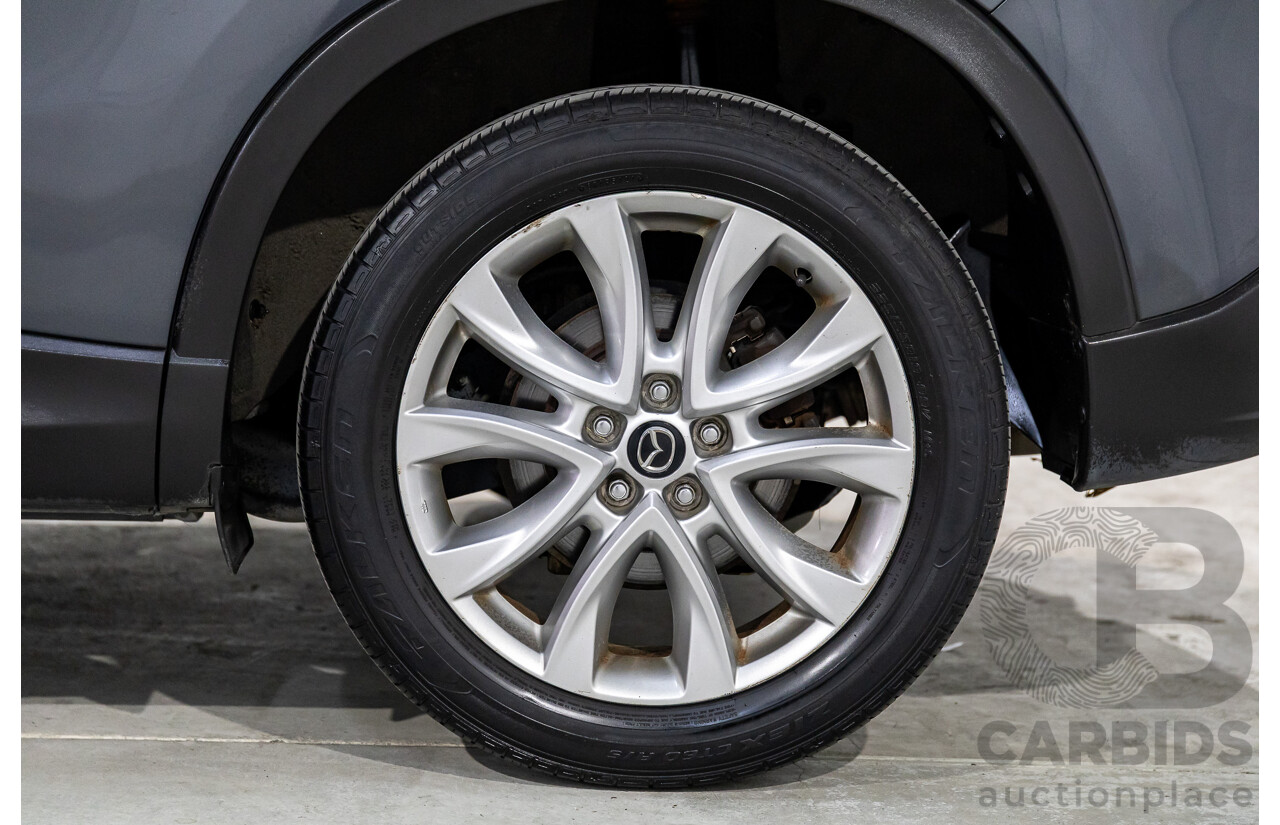 1/2014 Mazda Cx-5 Grand Tourer (AWD) MY13 Upgrade 4d Wagon Meteor Grey Metallic Turbo Diesel 2.2L