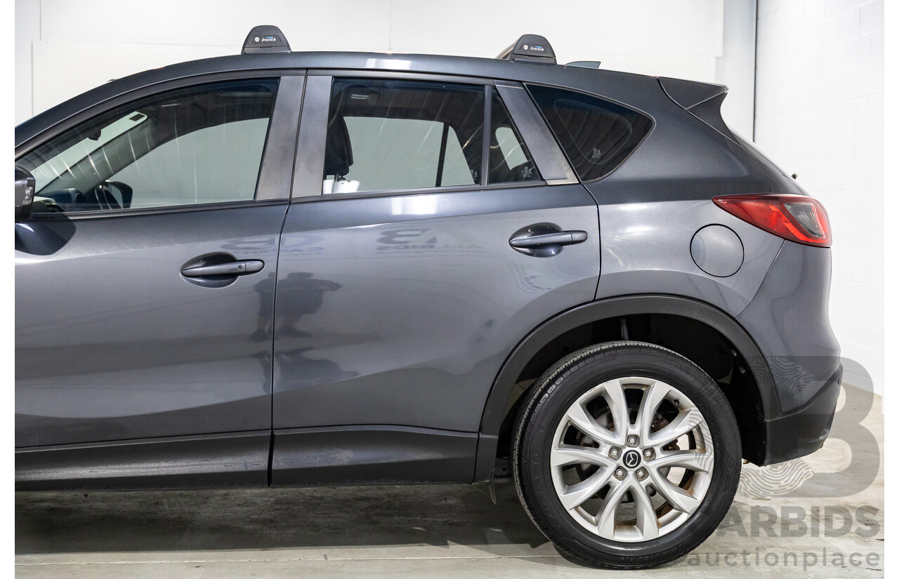 1/2014 Mazda Cx-5 Grand Tourer (AWD) MY13 Upgrade 4d Wagon Meteor Grey Metallic Turbo Diesel 2.2L