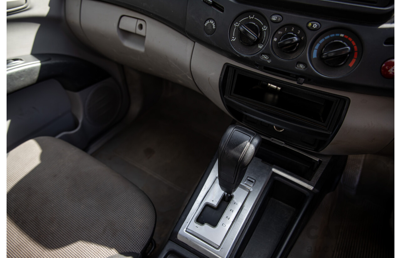 9/2013 Mitsubishi Triton GLX MN MY14 C/Chas Solid White Turbo Diesel 2.5L