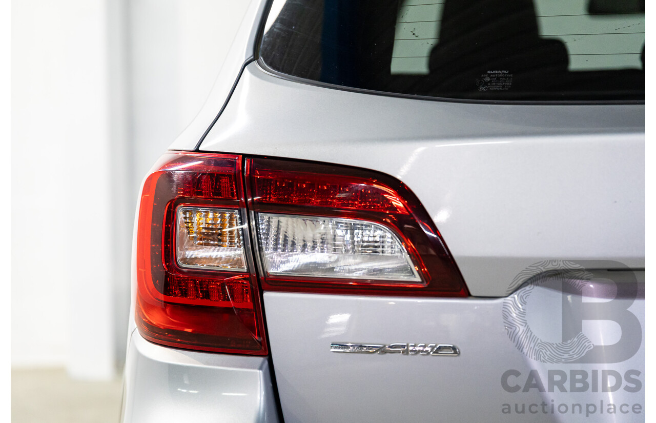 6/2015 Subaru Outback 2.0D Premium MY15 4d Wagon Ice Silver Metallic Turbo Diesel 2.0L