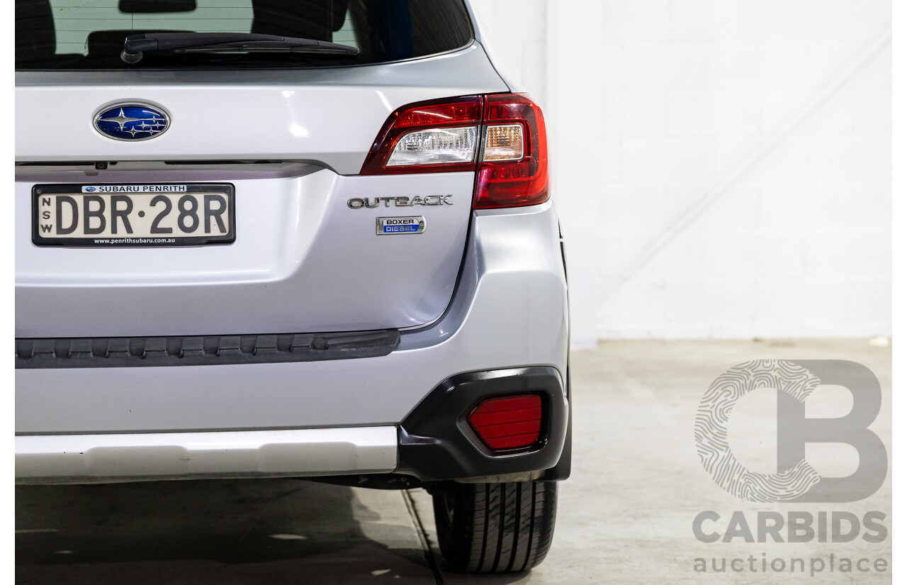 6/2015 Subaru Outback 2.0D Premium MY15 4d Wagon Ice Silver Metallic Turbo Diesel 2.0L