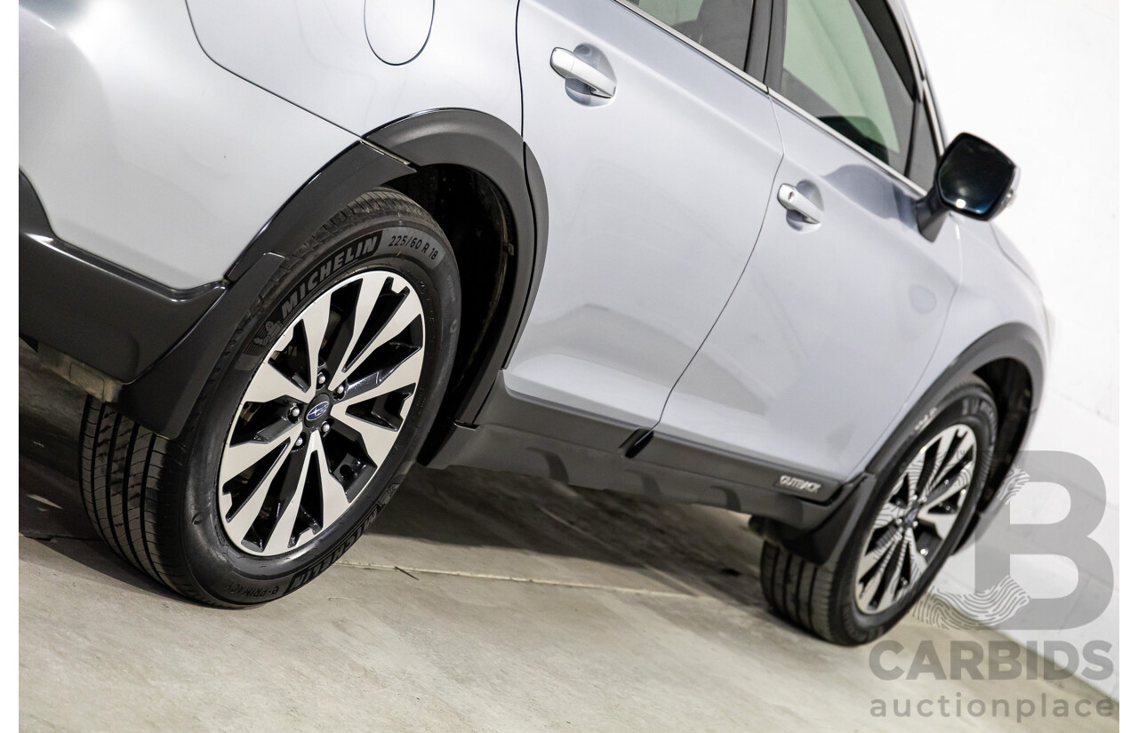 6/2015 Subaru Outback 2.0D Premium MY15 4d Wagon Ice Silver Metallic Turbo Diesel 2.0L