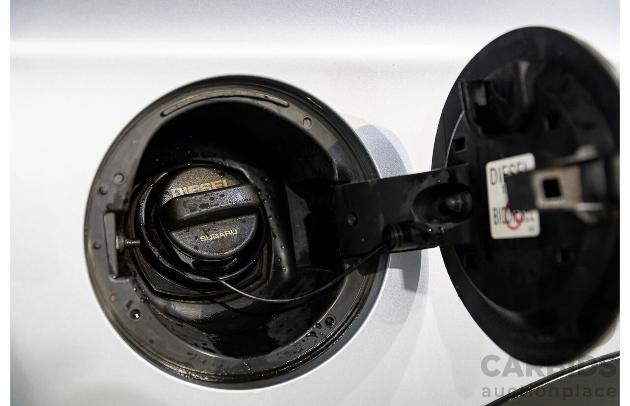6/2015 Subaru Outback 2.0D Premium MY15 4d Wagon Ice Silver Metallic Turbo Diesel 2.0L