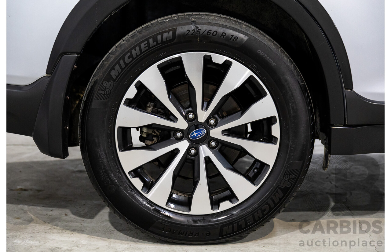 6/2015 Subaru Outback 2.0D Premium MY15 4d Wagon Ice Silver Metallic Turbo Diesel 2.0L