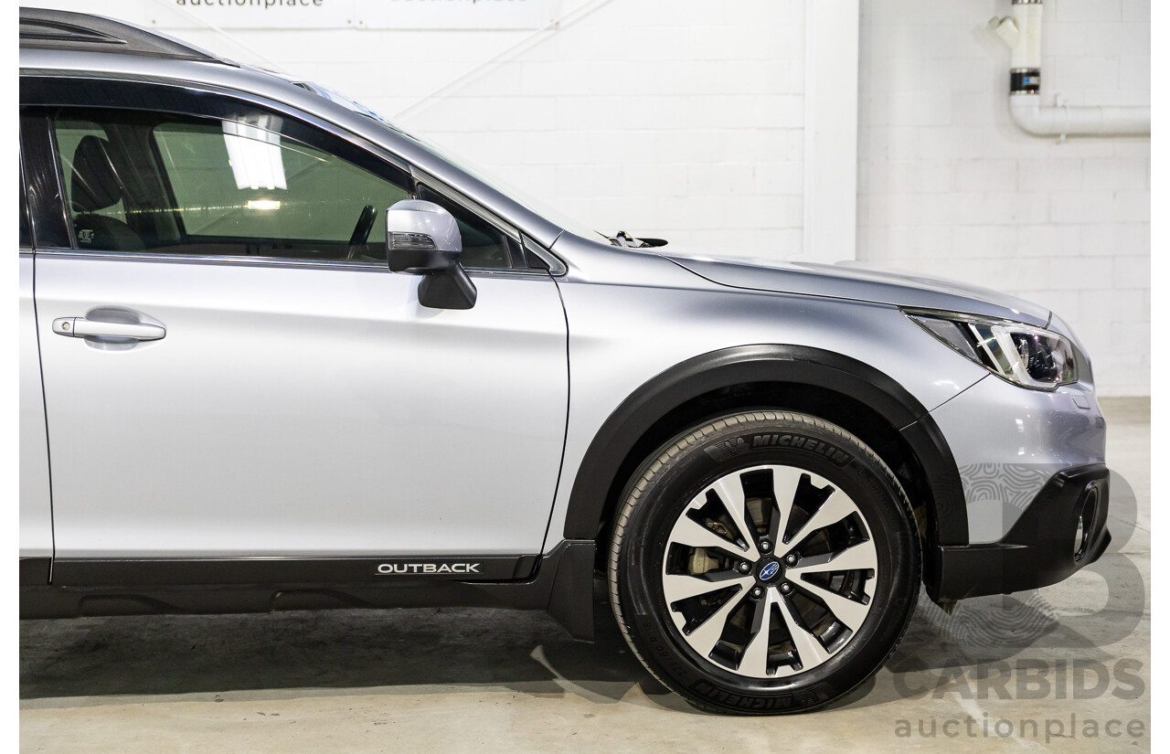 6/2015 Subaru Outback 2.0D Premium MY15 4d Wagon Ice Silver Metallic Turbo Diesel 2.0L