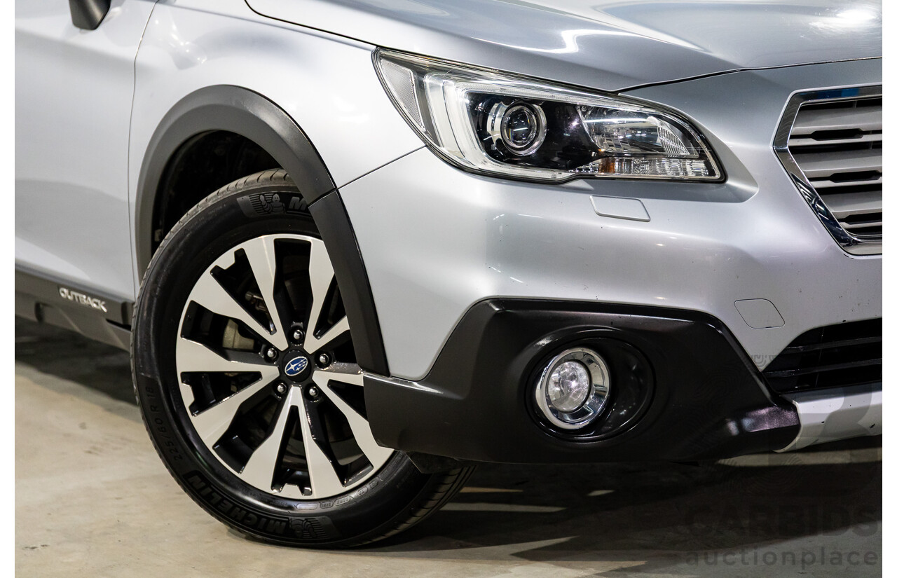 6/2015 Subaru Outback 2.0D Premium MY15 4d Wagon Ice Silver Metallic Turbo Diesel 2.0L
