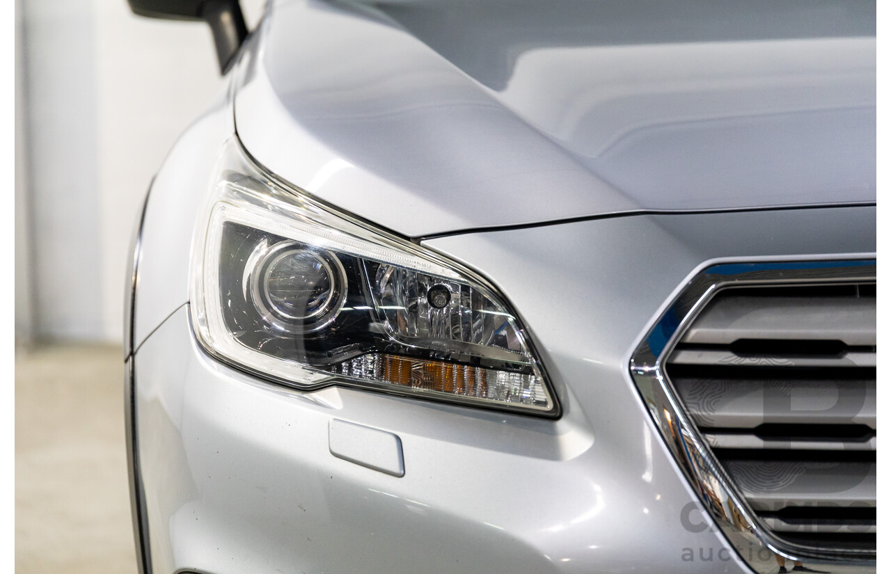 6/2015 Subaru Outback 2.0D Premium MY15 4d Wagon Ice Silver Metallic Turbo Diesel 2.0L