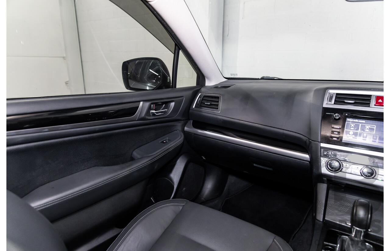 6/2015 Subaru Outback 2.0D Premium MY15 4d Wagon Ice Silver Metallic Turbo Diesel 2.0L