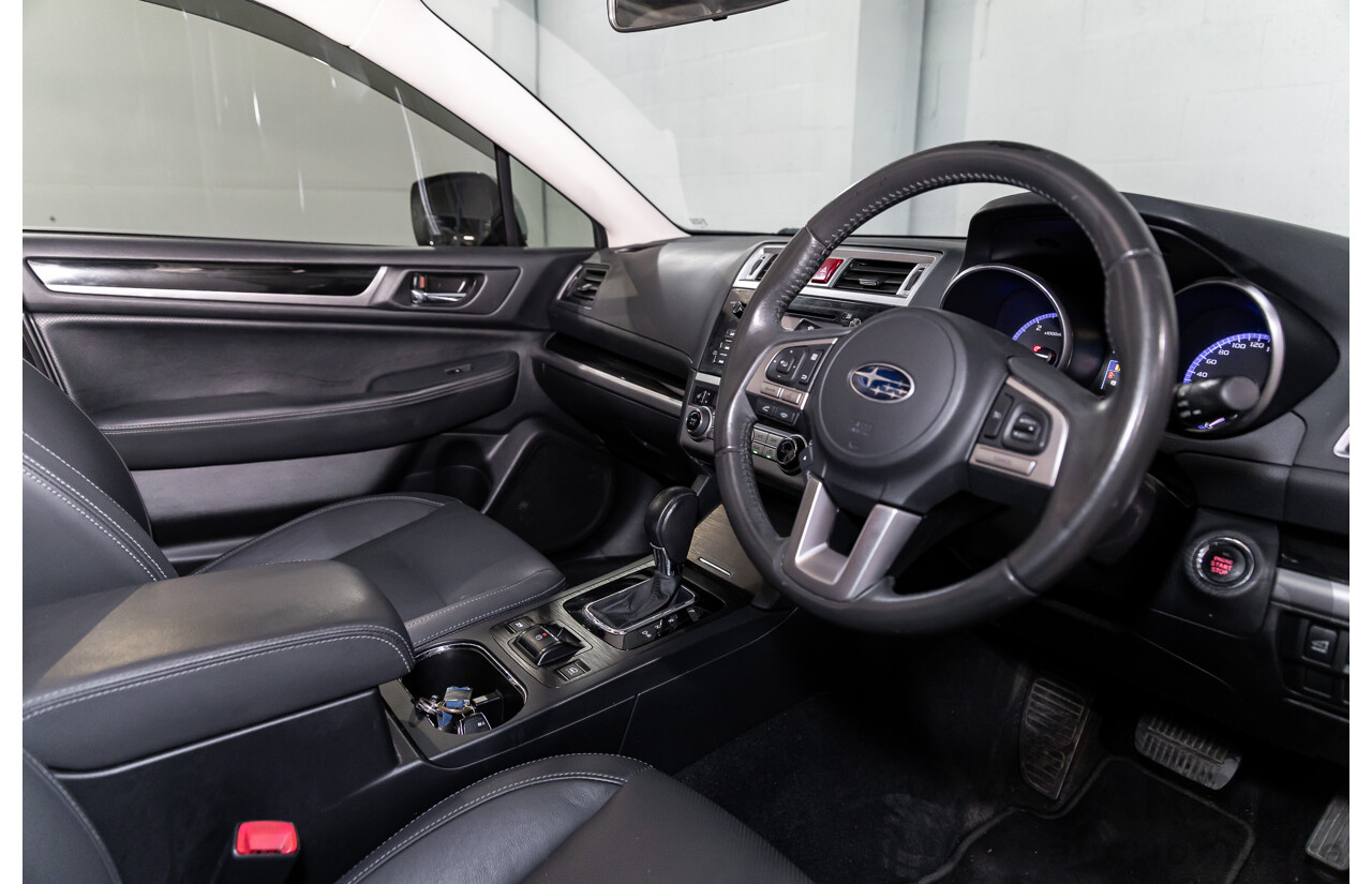 6/2015 Subaru Outback 2.0D Premium MY15 4d Wagon Ice Silver Metallic Turbo Diesel 2.0L