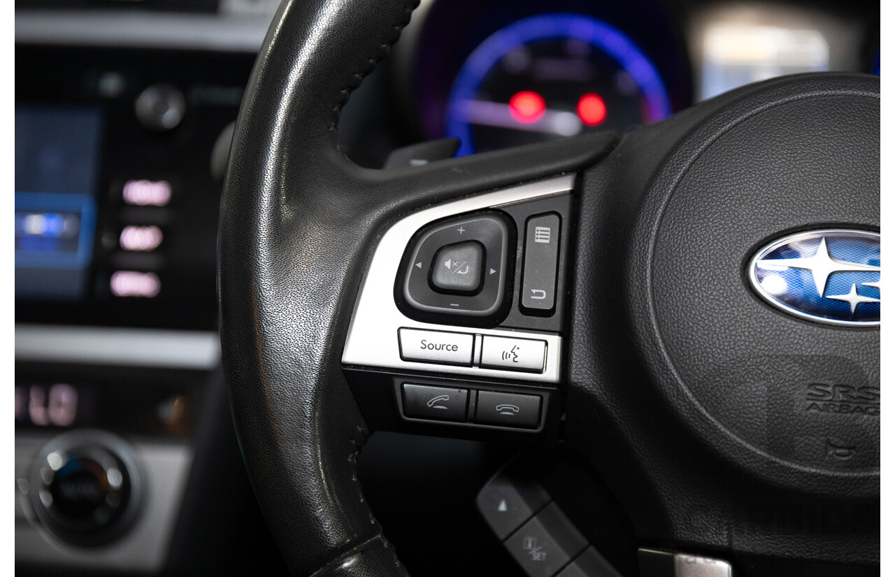 6/2015 Subaru Outback 2.0D Premium MY15 4d Wagon Ice Silver Metallic Turbo Diesel 2.0L