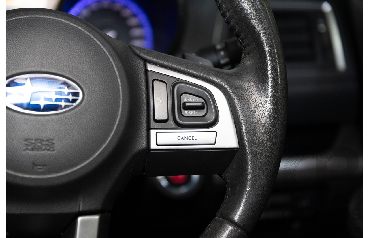 6/2015 Subaru Outback 2.0D Premium MY15 4d Wagon Ice Silver Metallic Turbo Diesel 2.0L