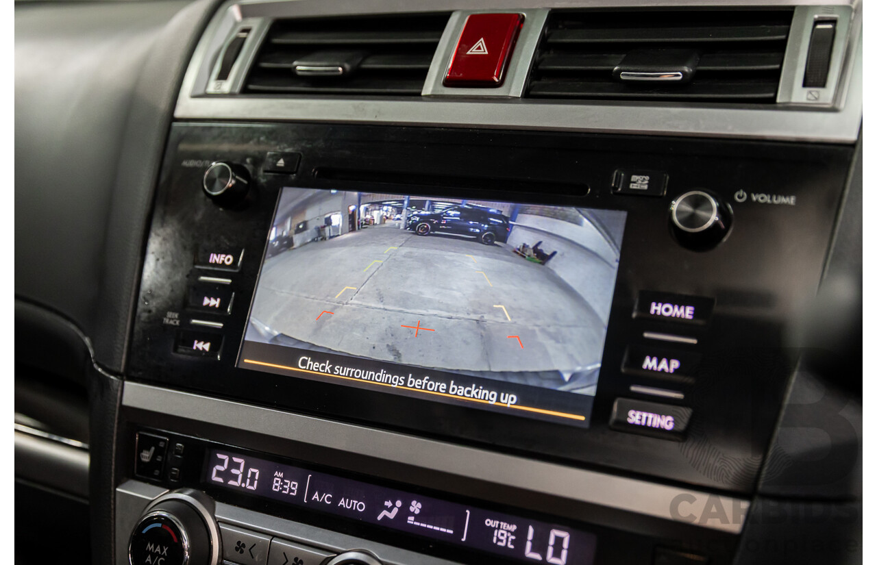 6/2015 Subaru Outback 2.0D Premium MY15 4d Wagon Ice Silver Metallic Turbo Diesel 2.0L