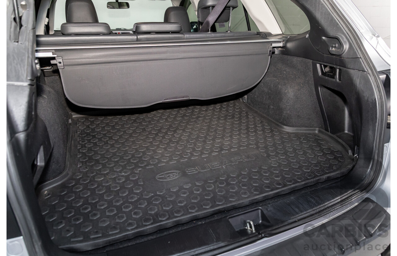 6/2015 Subaru Outback 2.0D Premium MY15 4d Wagon Ice Silver Metallic Turbo Diesel 2.0L