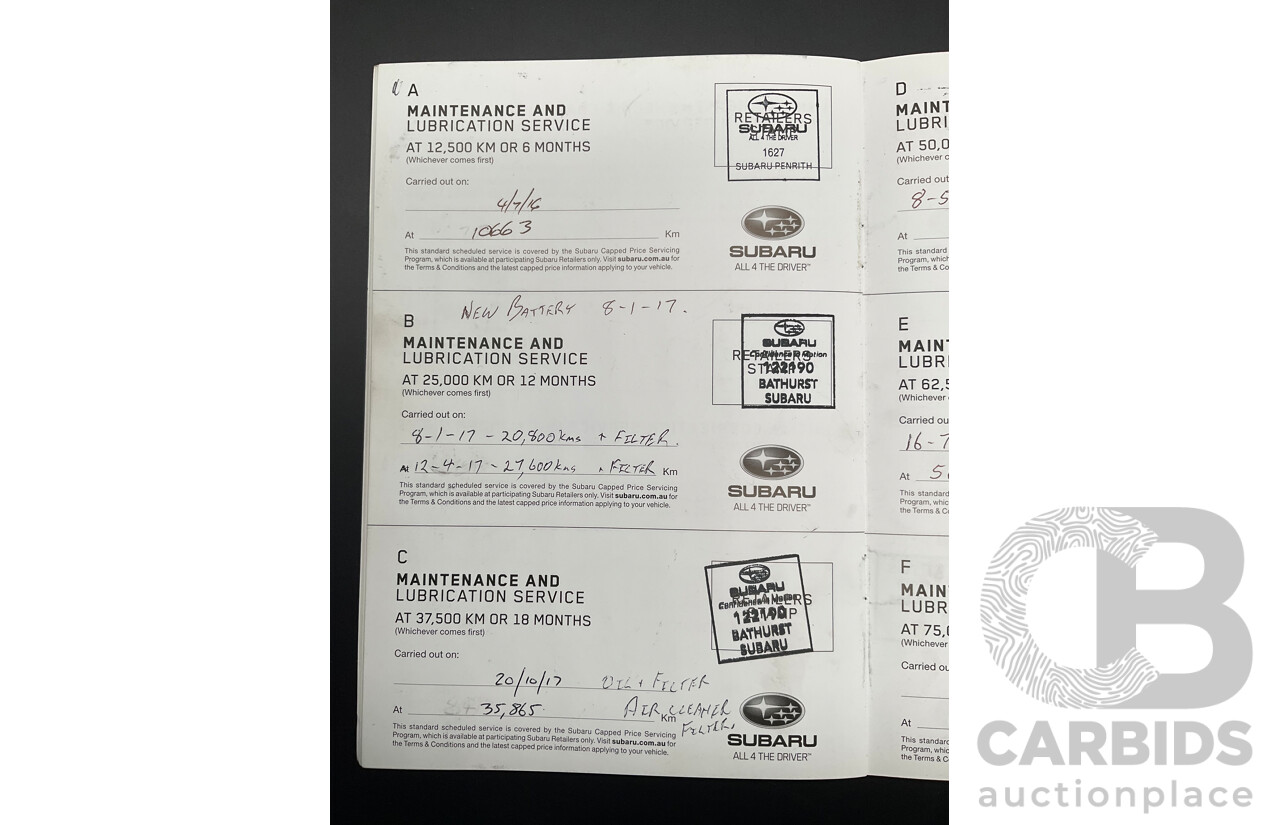 6/2015 Subaru Outback 2.0D Premium MY15 4d Wagon Ice Silver Metallic Turbo Diesel 2.0L